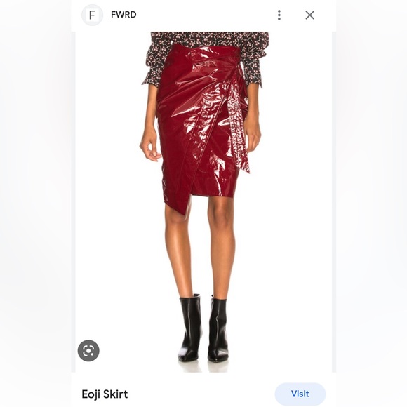 ISABEL MARANT EOJI WRAP SKIRT - Picture 2 of 10